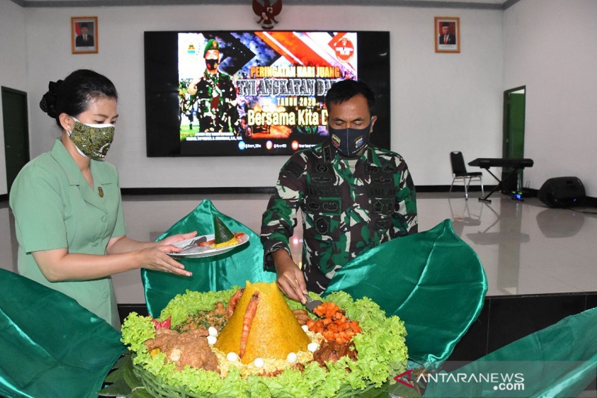 Peringatan Hari Juang TNI, Danrem minta prajurit untuk intropeksi diri