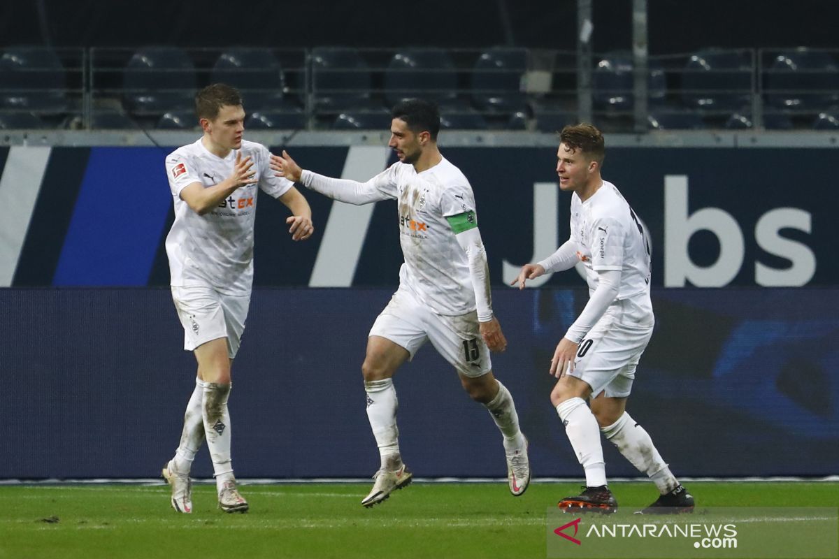 Trigol Stindl bantu Gladbach hindari kekalahan dari Frankfurt