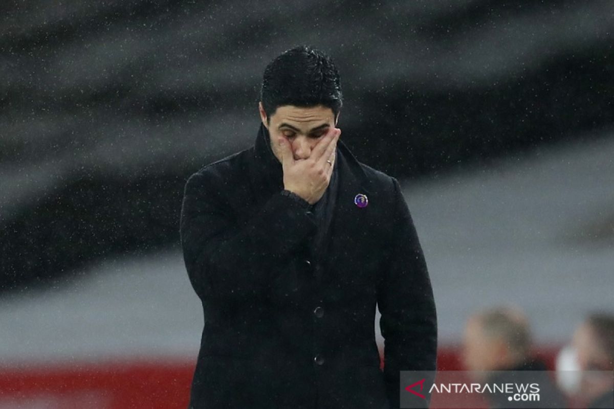 Manajer Arsenal  Arteta siap pasang badan hadapi peluru kritik