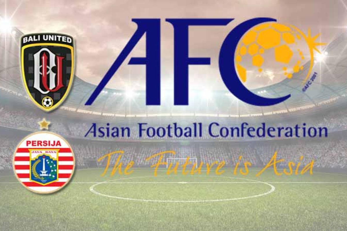 Persija dan Bali United wakil Indonesia di Piala AFC