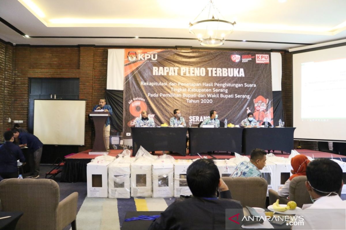 KPU: Penetapan pemenang Pilkada Kabupaten Serang tunggu lima hari