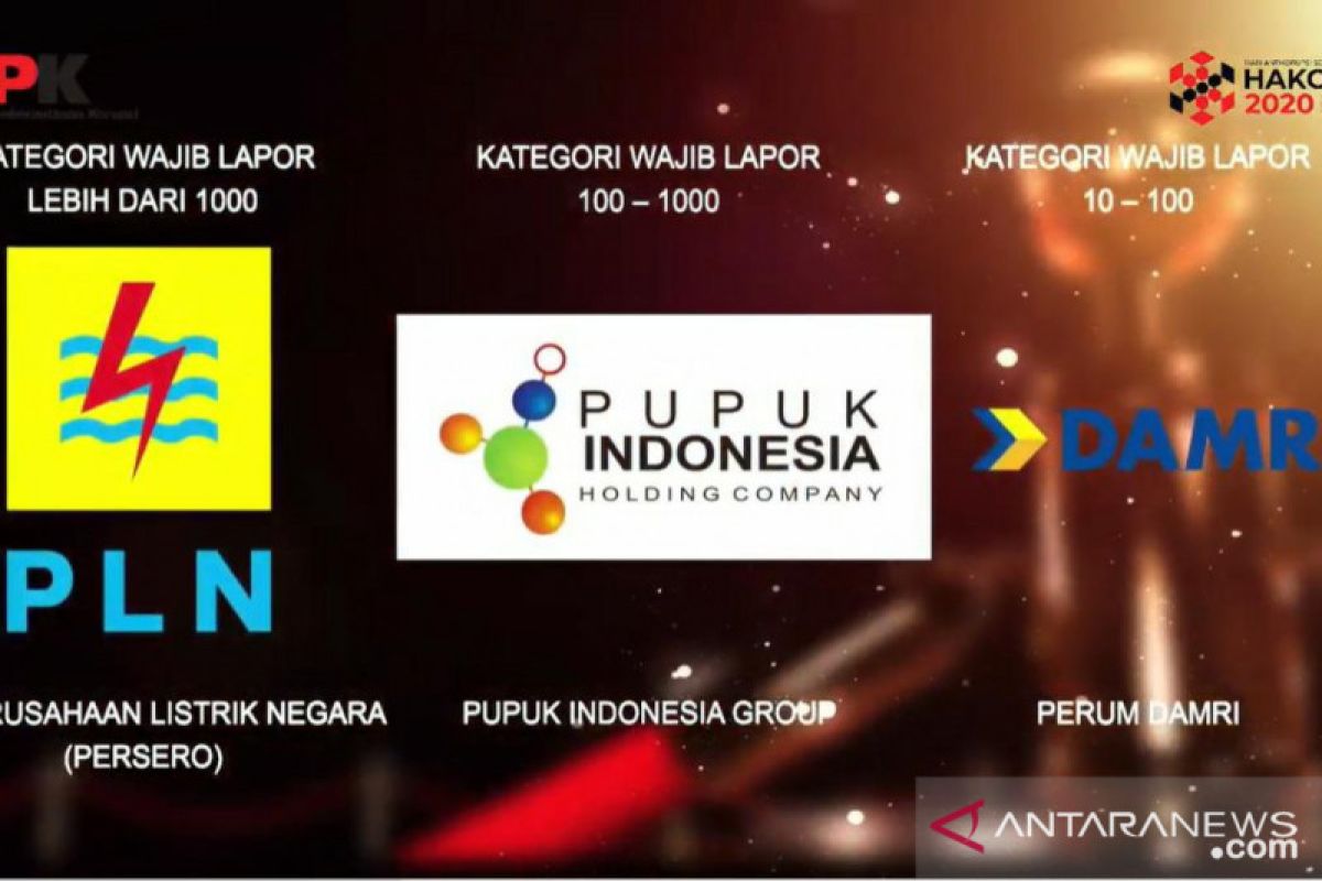 KPK apresiasi Pupuk Indonesia sebagai BUMN pengelola LHKPN terbaik