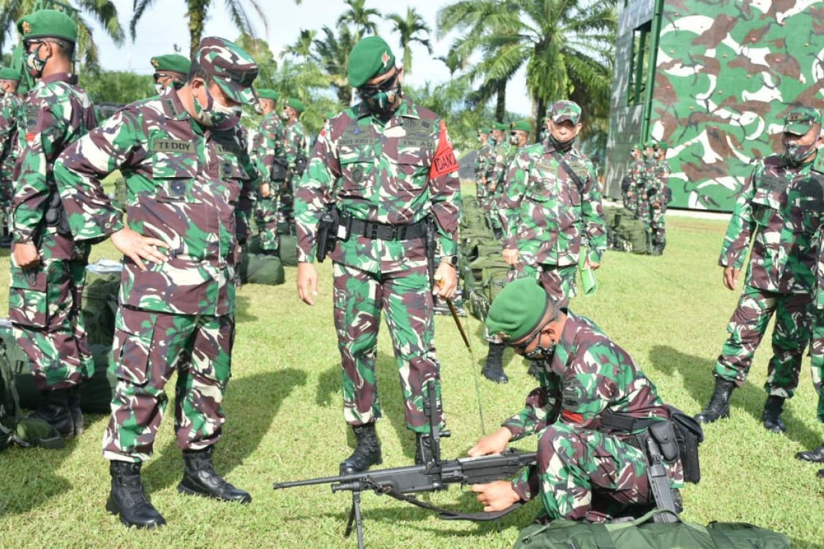 Yonif 122/Tombak Sakti laksanakan tugas operasi Pamtas RI-PNG