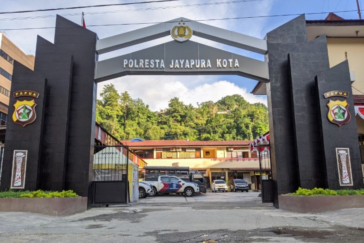 Rapid test 32 tahanan titipan di  Polresta Jayapura Kota non reaktif
