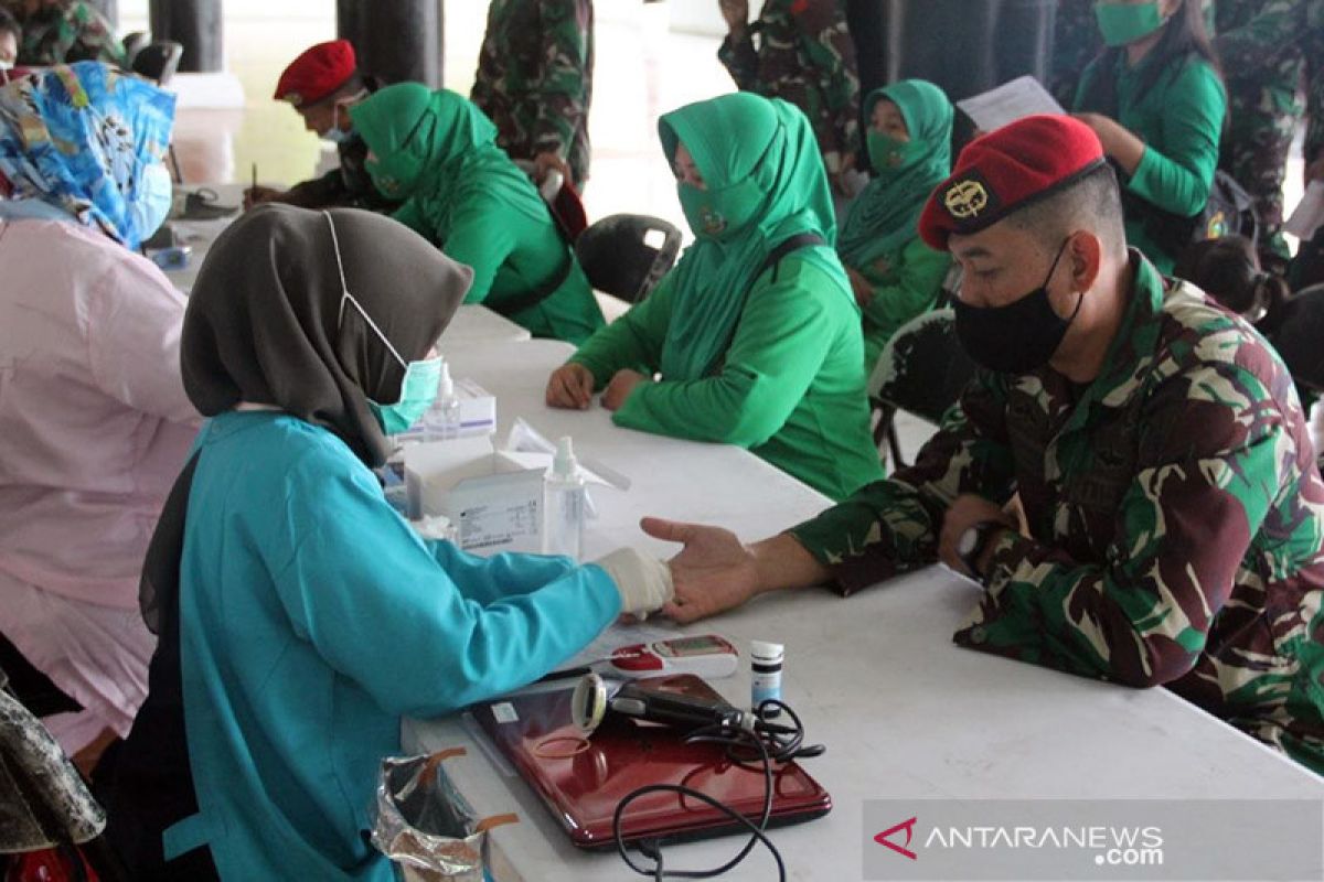 Peringati hari Juang Kartika, Grup 1 Kopassus gelar donor darah