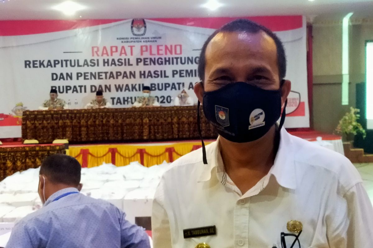 Bupati Asahan minta rekapitulasi pilkada harus transparan