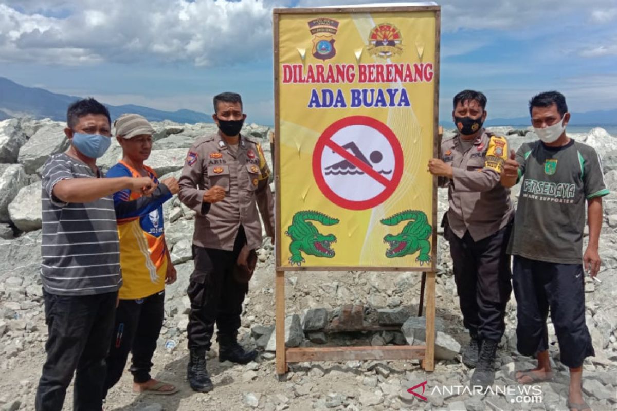 Warga dilarang berenang di Teluk Palu setelah kejadian serangan buaya