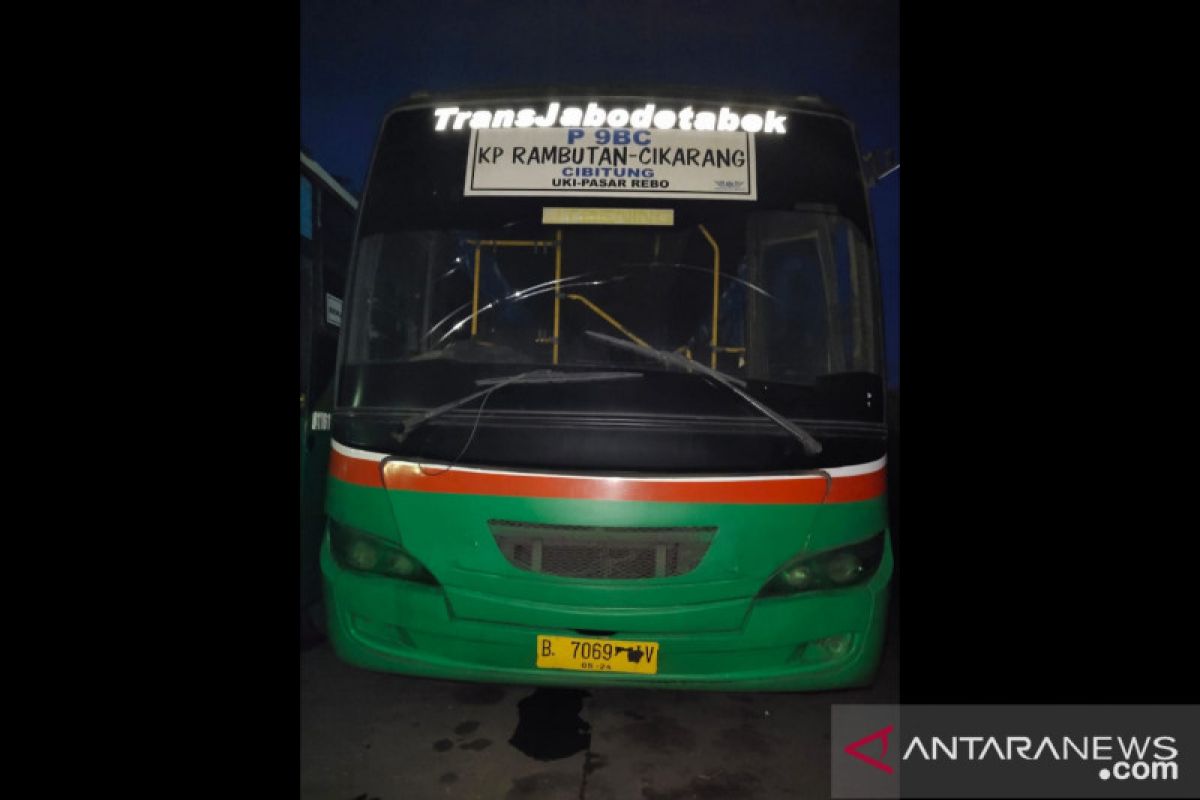 Pelaku menghabisi nyawa ibu hamil di dalam Bus Mayasari Bhakti