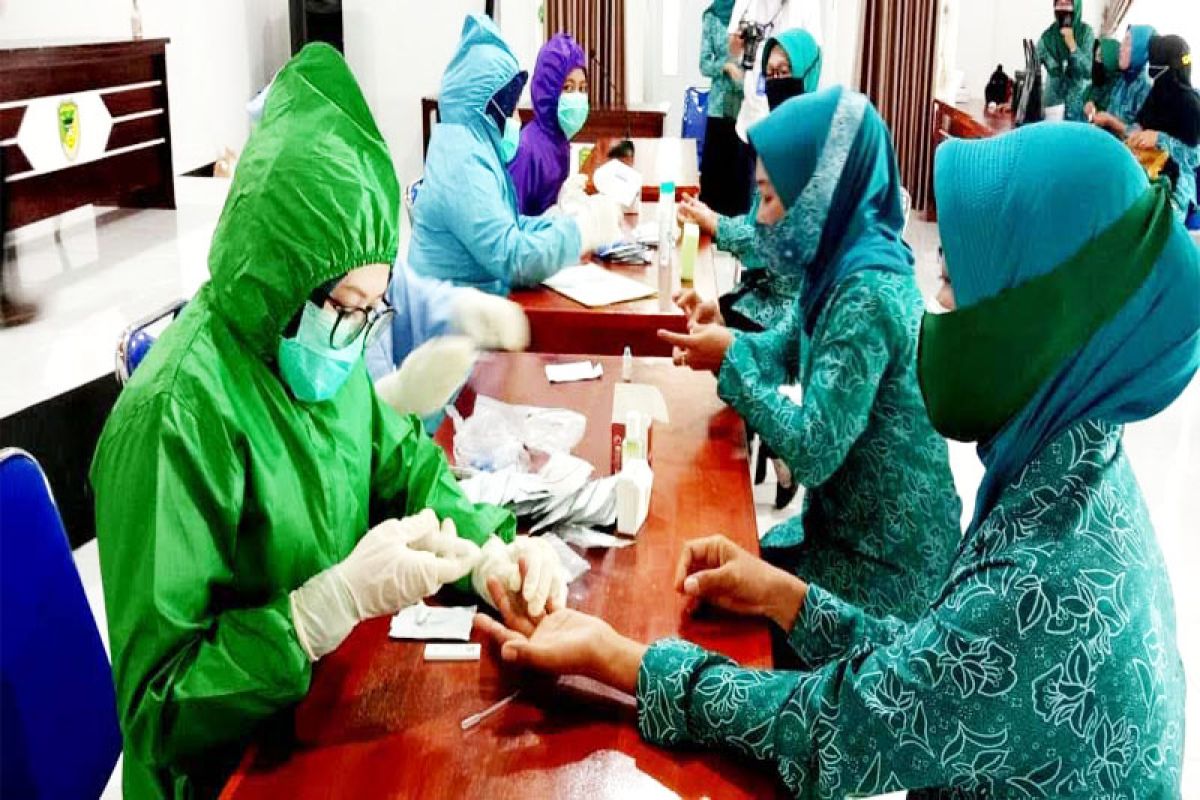 PKK Barito Utara gelar  tes cepat  khusus perempuan