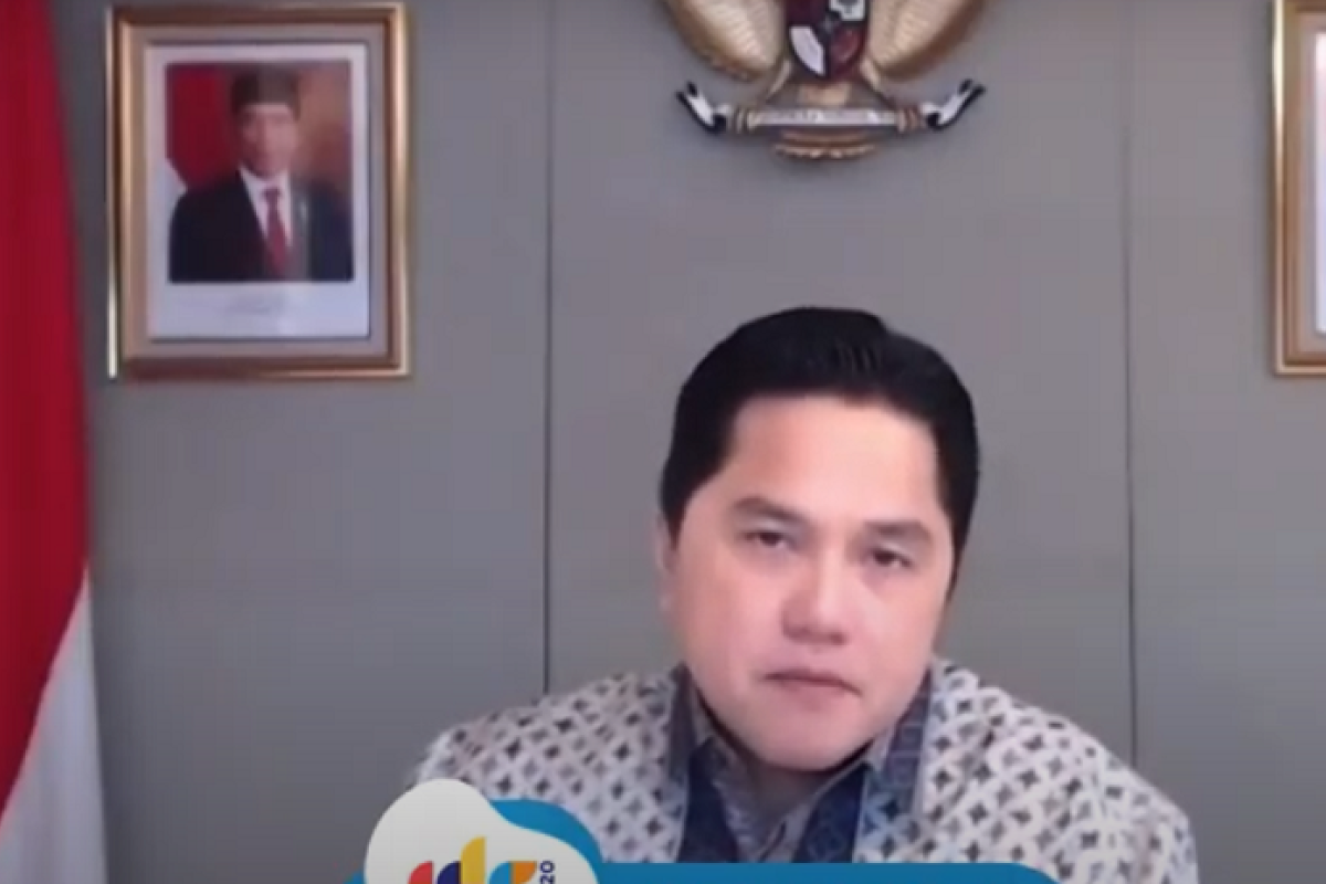 Erick Thohir  ingin Telkom jadi fondasi program satu data pemerintah