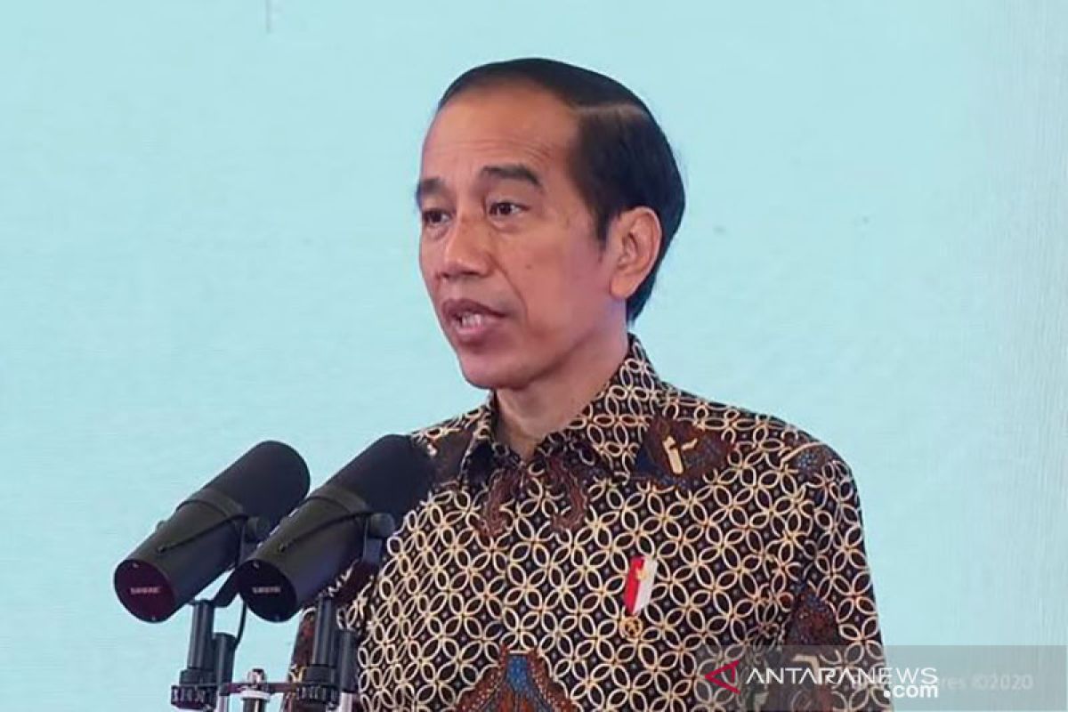 Presiden Jokowi ajak pedagang martabak, nasi uduk dan kelontong jualan secara online