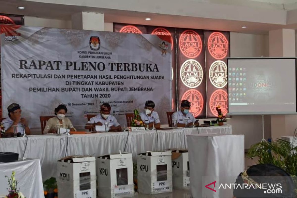 Pemenang Pilkada Jembrana tunggu KPU Pusat