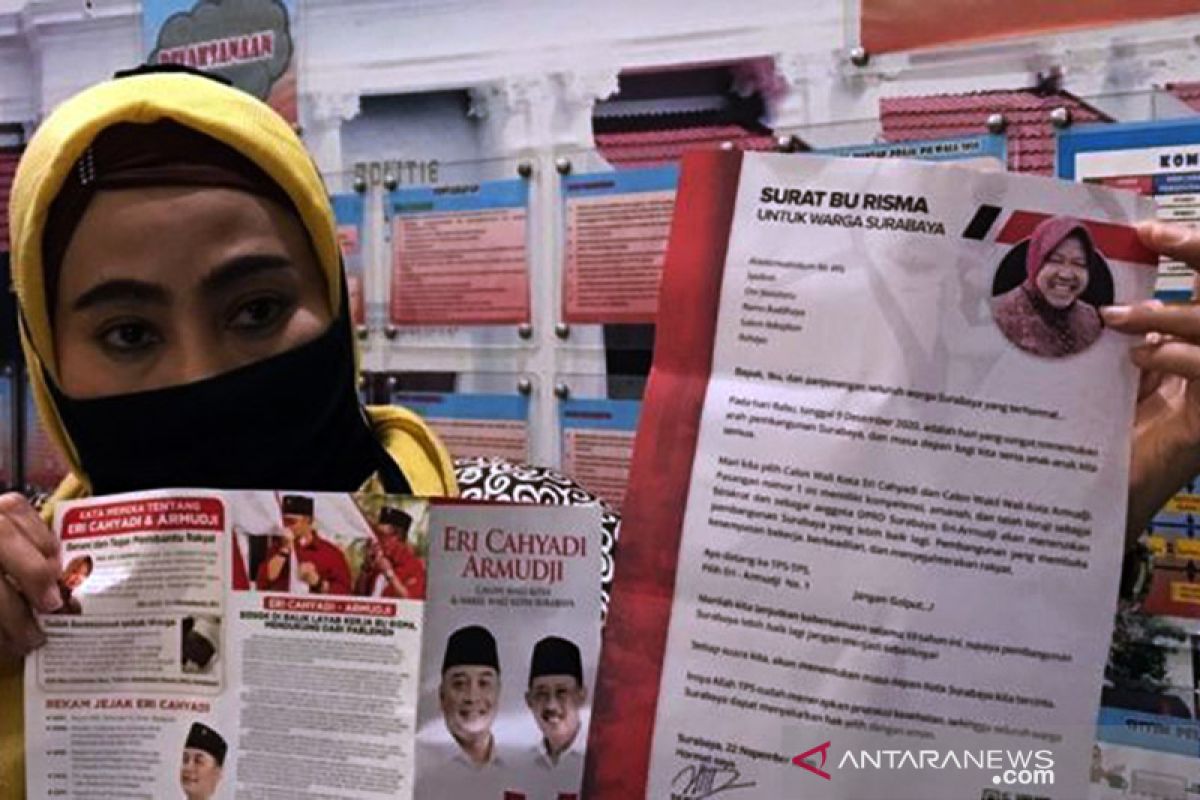 Bawaslu : Tak ada pelanggaran surat Risma di Pilkada Surabaya