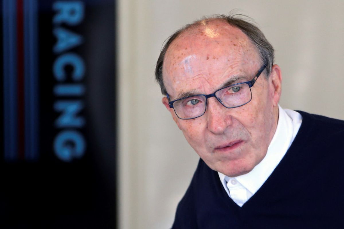 Frank Williams  pendiri tim Williams F1 meninggal dunia