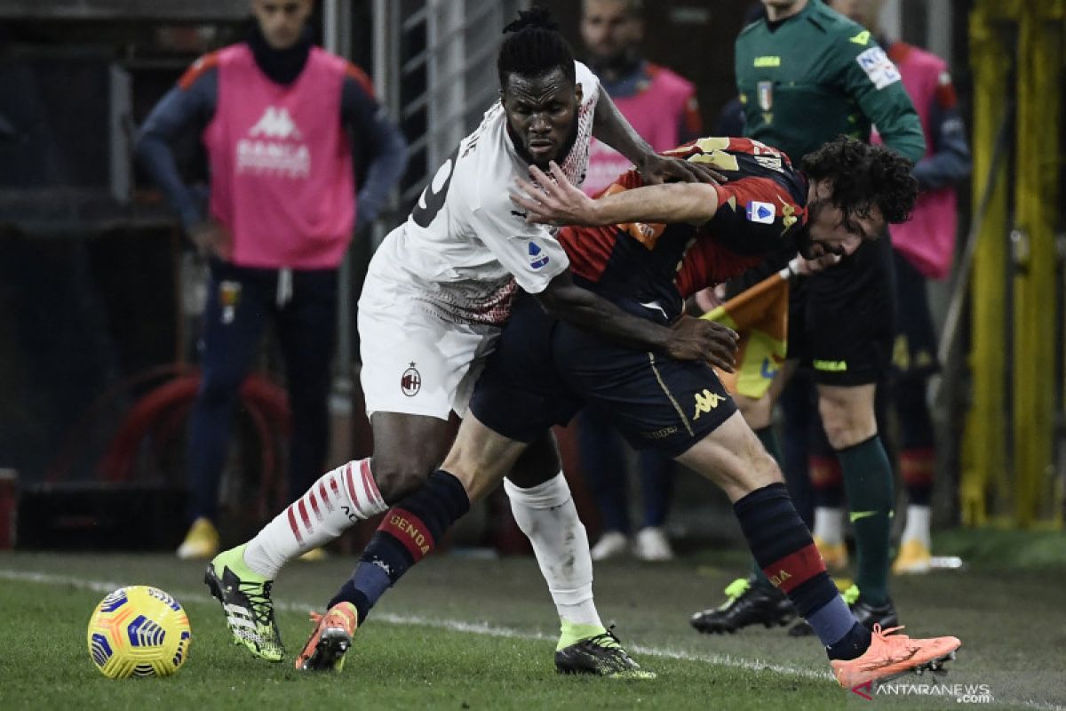 AC Milan ditahan tim papan bawah Genoa 2-2