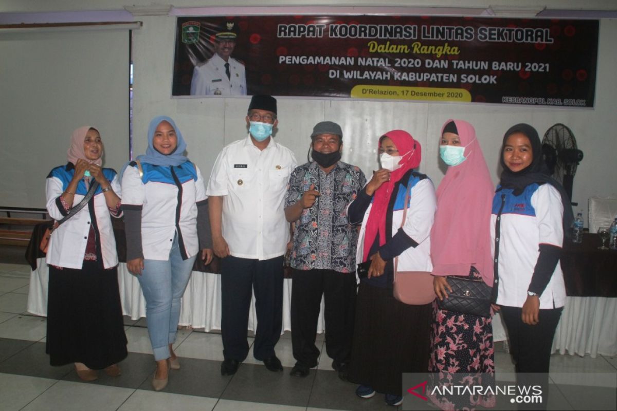 Jelang perayaan tahun baru, Pemkab Solok imbau masyarakat hindari tempat kerumunan cegah COVID-19