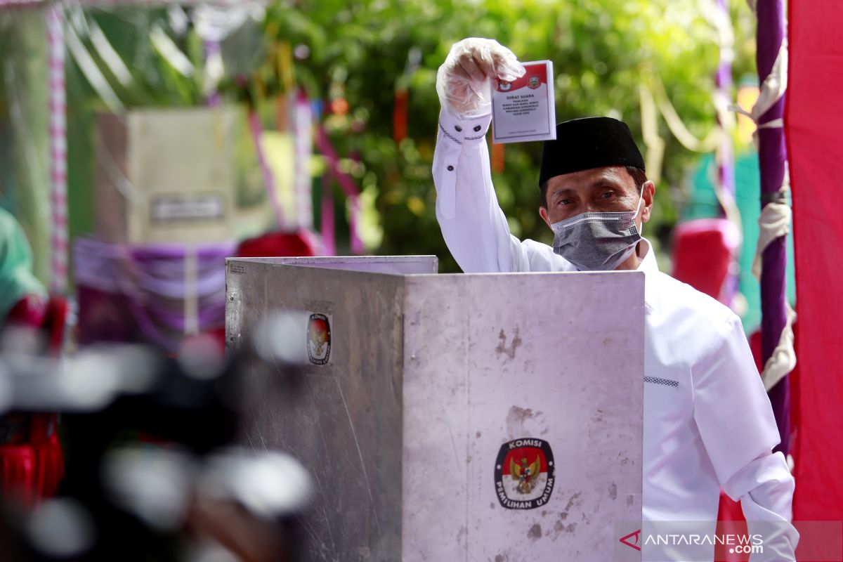 Nelson-Hendra raih suara terbanyak rekapitulasi KPU Gorontalo