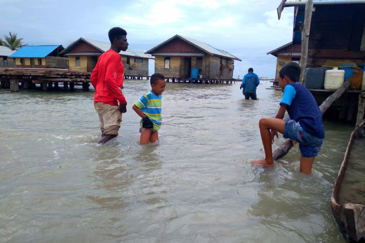 Banjir landa lima kampung Distrik Waan Merauke