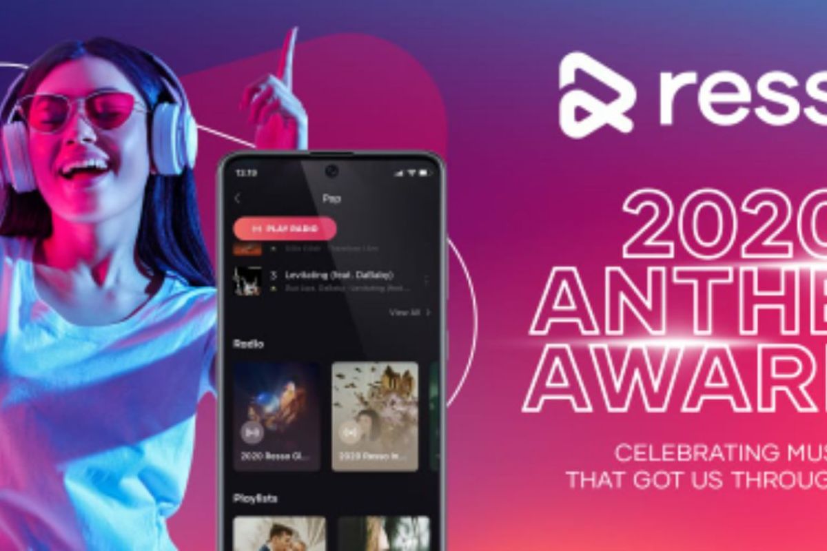 Resso rayakan musik melalui Resso Indonesia 2020 Anthem Awards