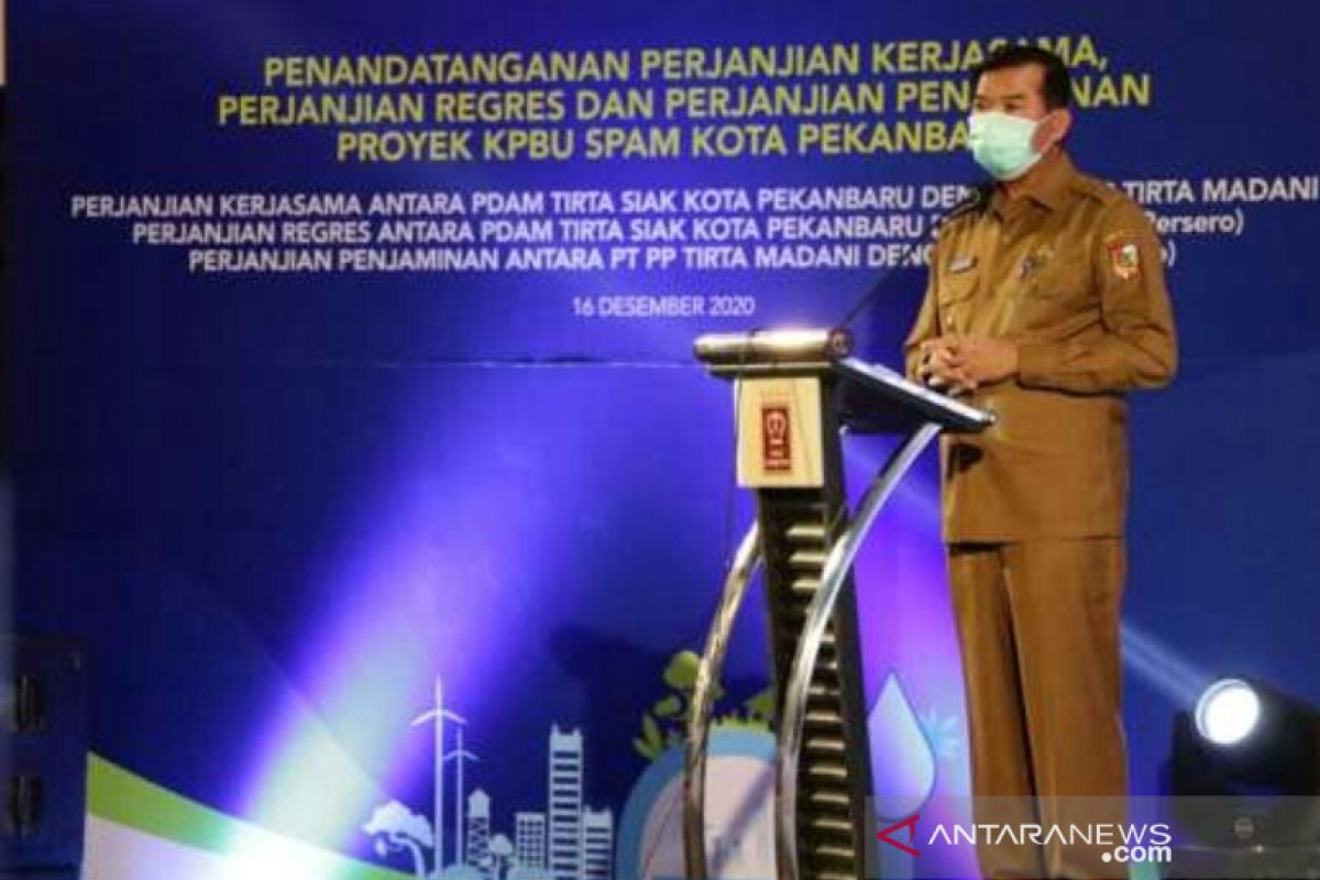 Pekanbaru investasikan Rp738 miliar tingkatkan kapasitas PDAM jadi 750 liter per detik