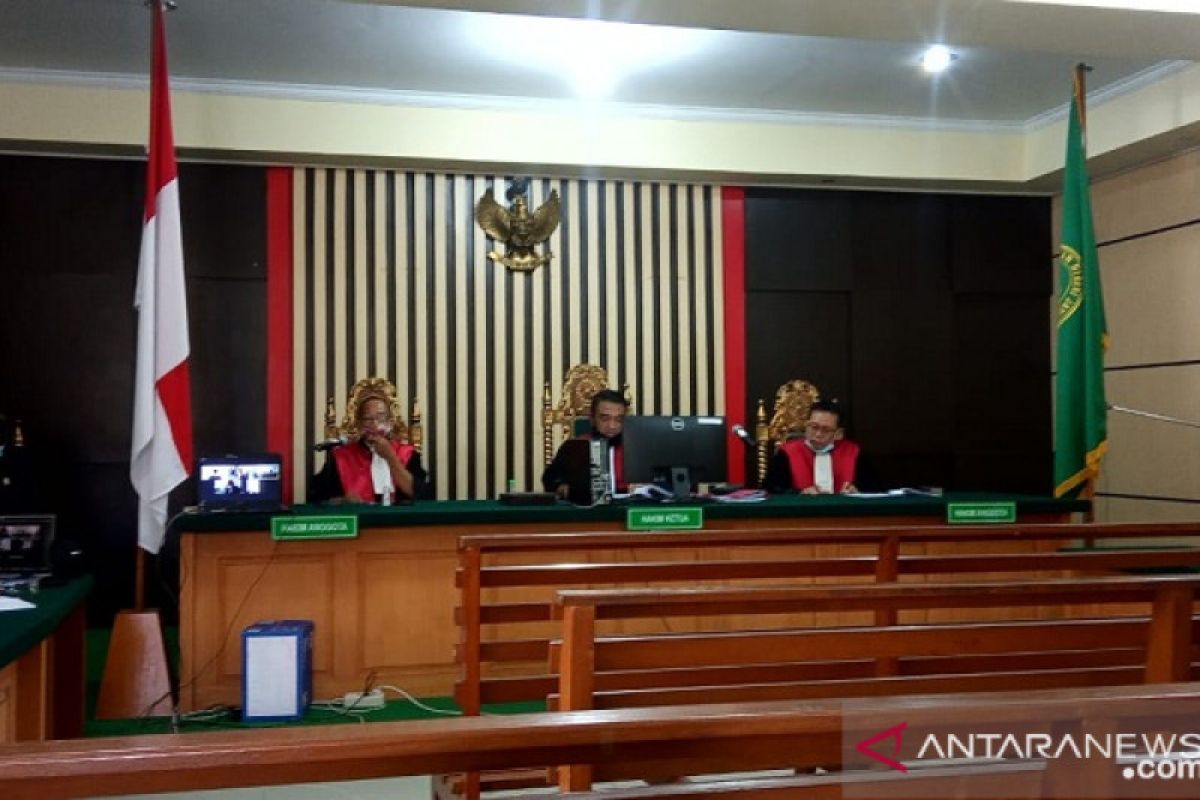 Mantan Plt Kadis PUPR Jambi divonis empat tahun penjara