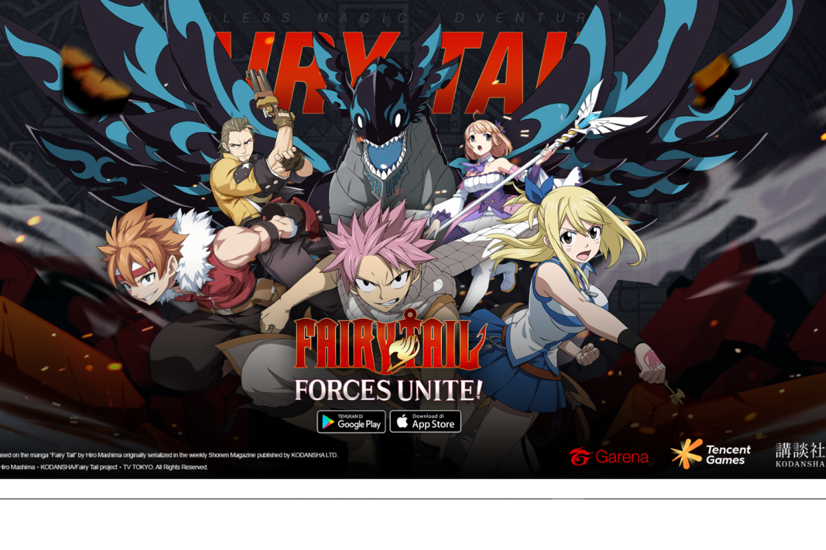 Game FAIRY TAIL: Forces Unite! sudah tersedia dan gratis