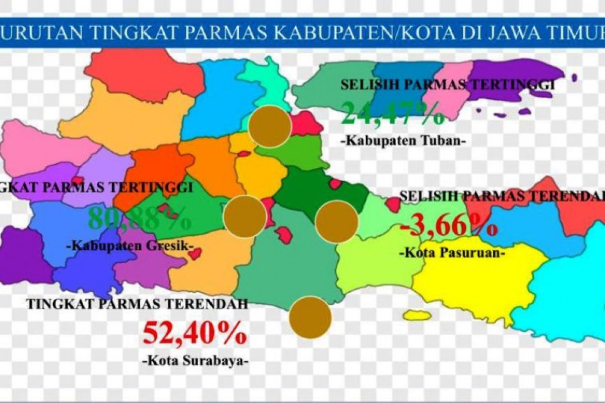 Hanya 52,4 persen, partisipasi masyarakat Pilkada Surabaya 2020 terendah se-Jatim