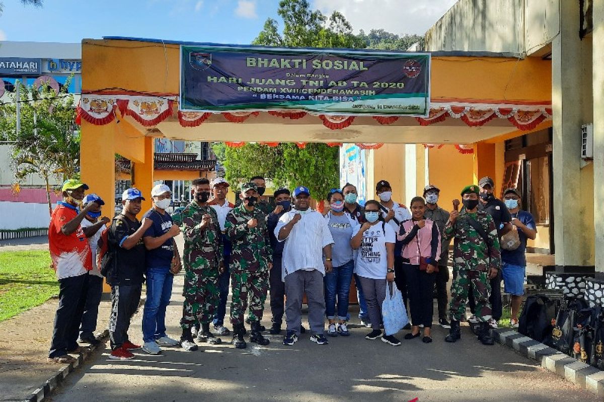 Kodam XVII/Cenderawasih harapkan sinergi dengan media massa terus terjaga