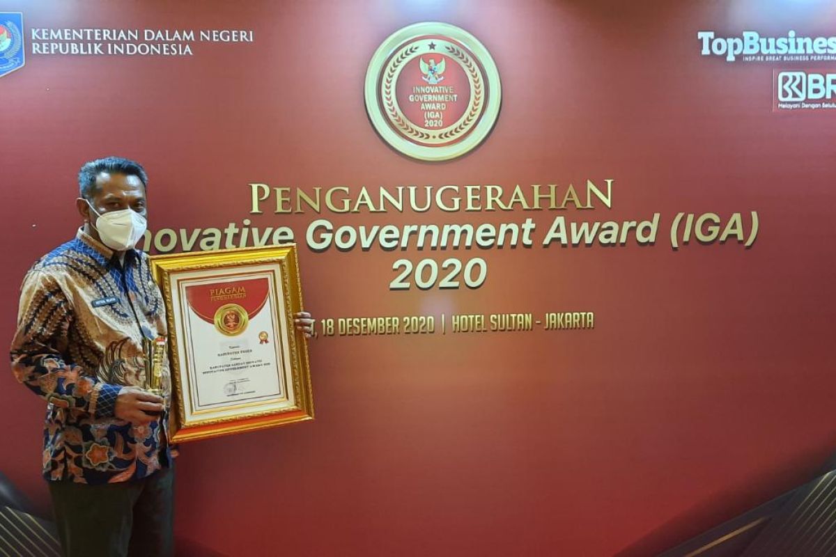 Paser Raih Penghargaan Inovatif Government Award 2020