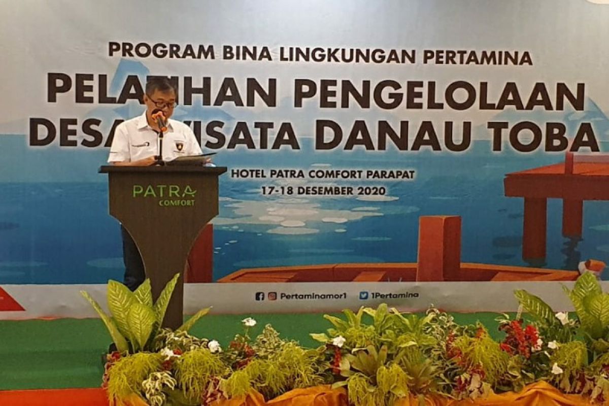 Pertamina MOR I latih pengelolaan desa  wisata di kawasan Danau Toba