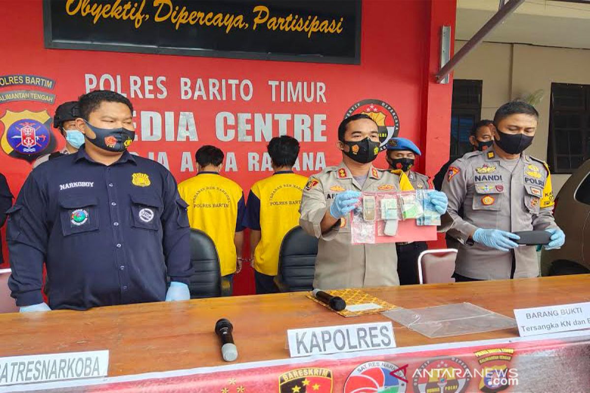 Polisi  tangkap pengedar sabu antar daerah di Barito Timur