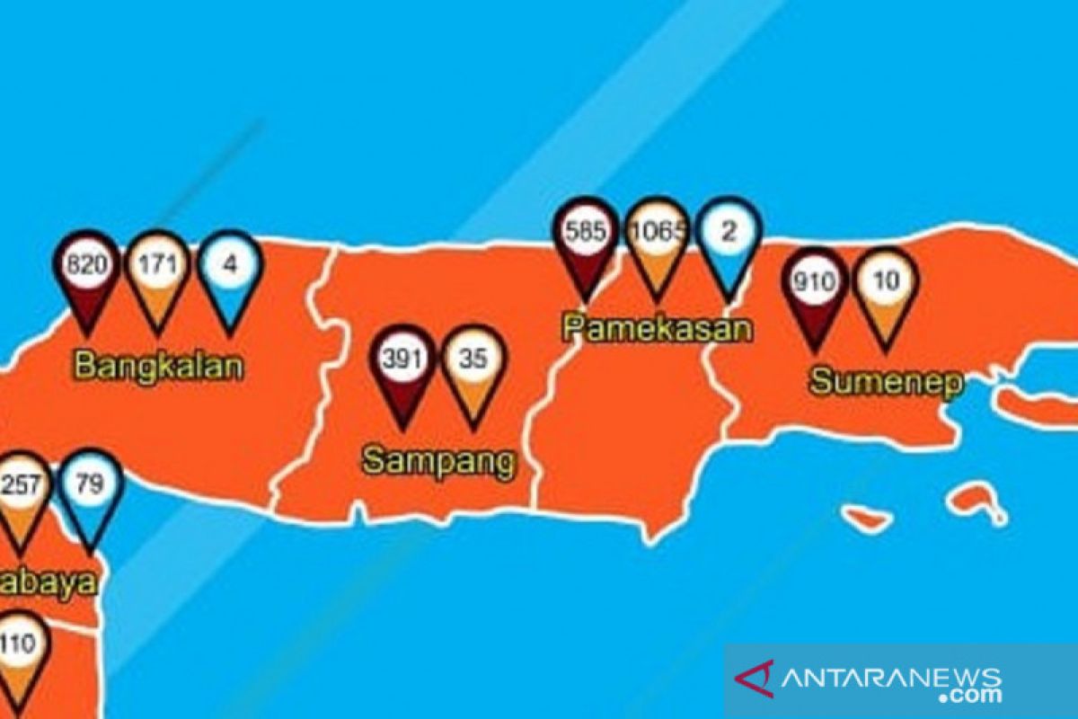 Lima orang tenaga kesehatan di Sampang positif COVID-19