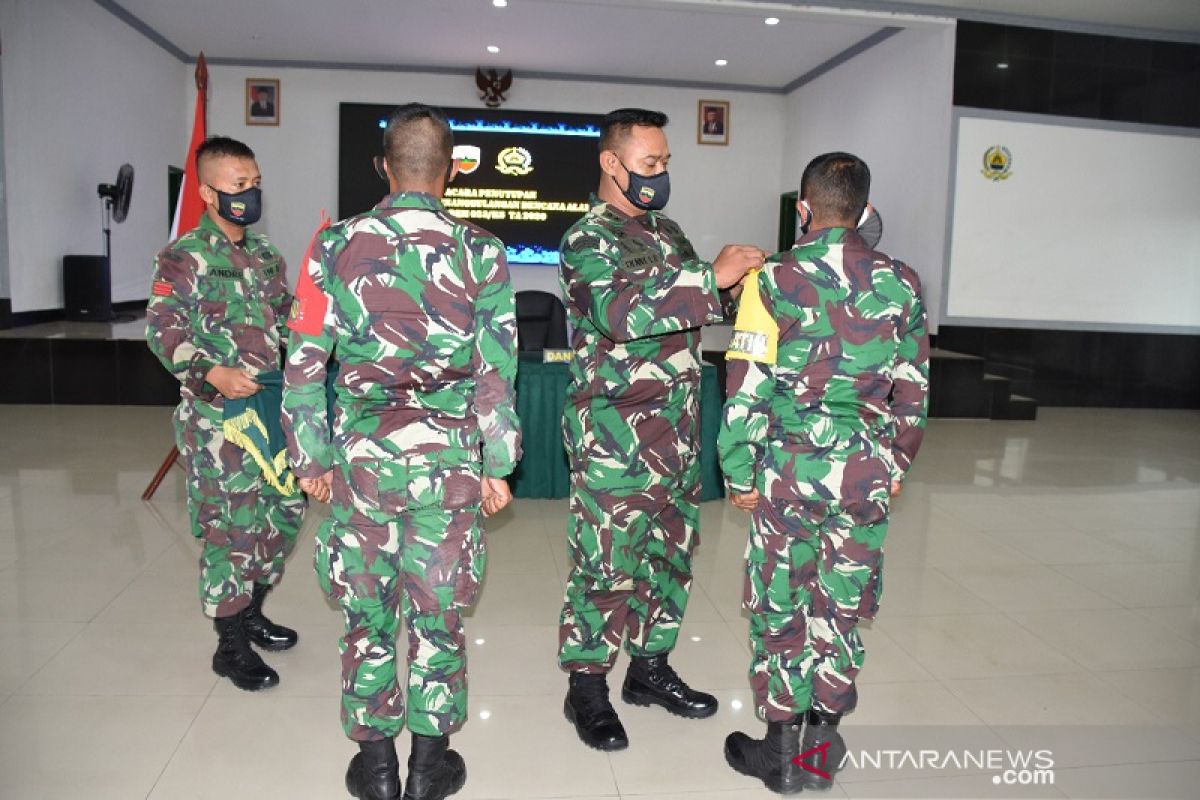 Danrem tutup latihan penanggulangan bencana alam tahun 2020