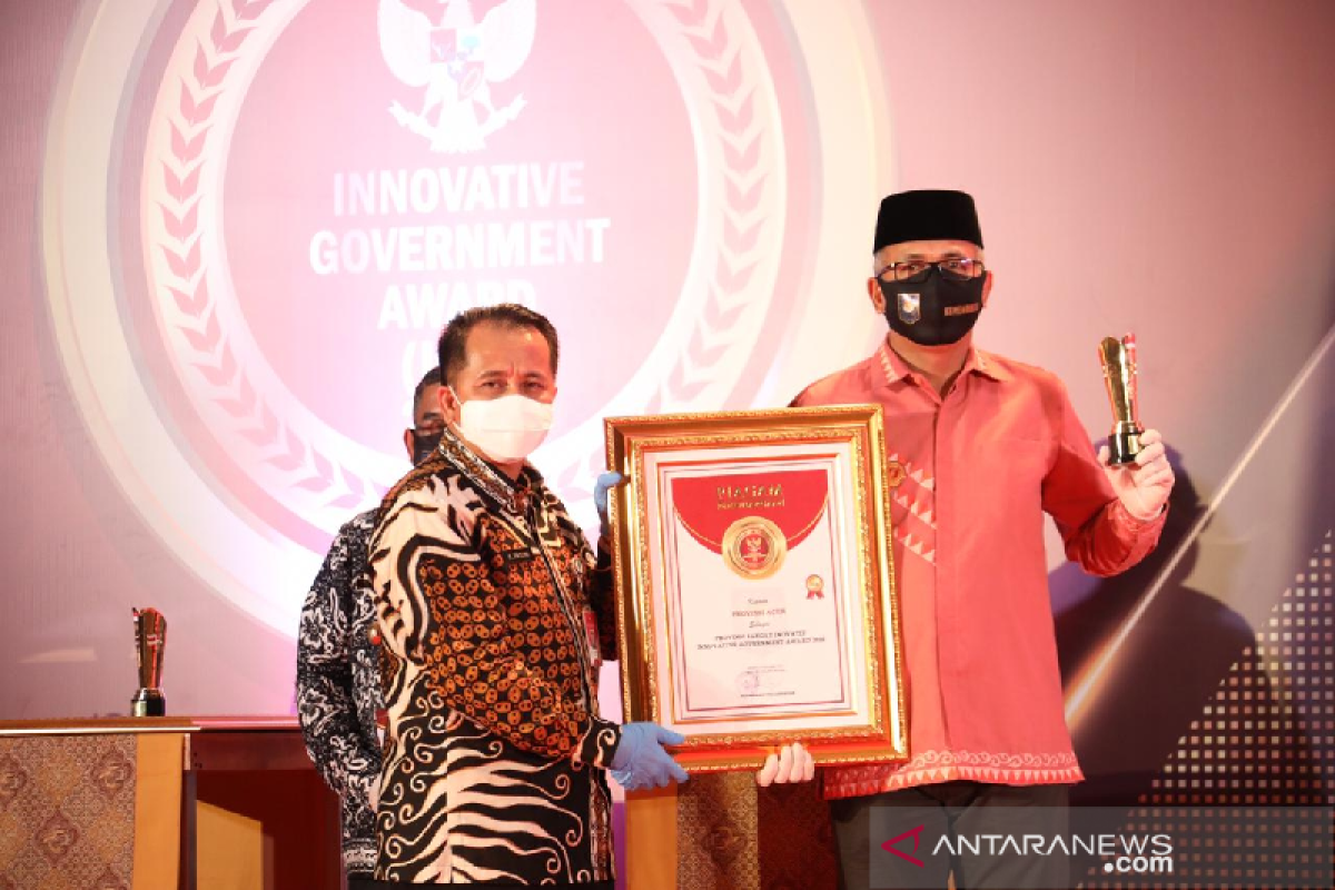 Pemerintah Aceh terima IGA 2020 dari Kemendagri