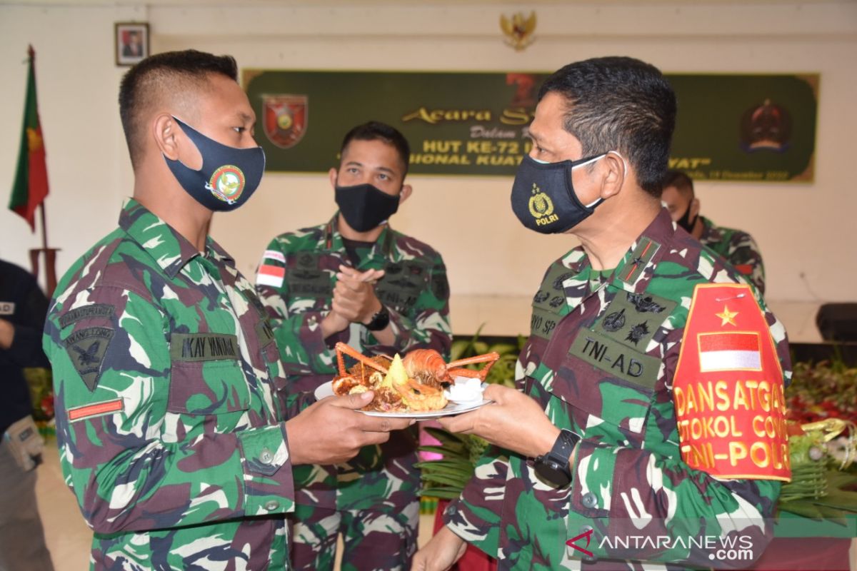 Syukuran Hari Infanteri ke 72 Ala Korem 091/ASN