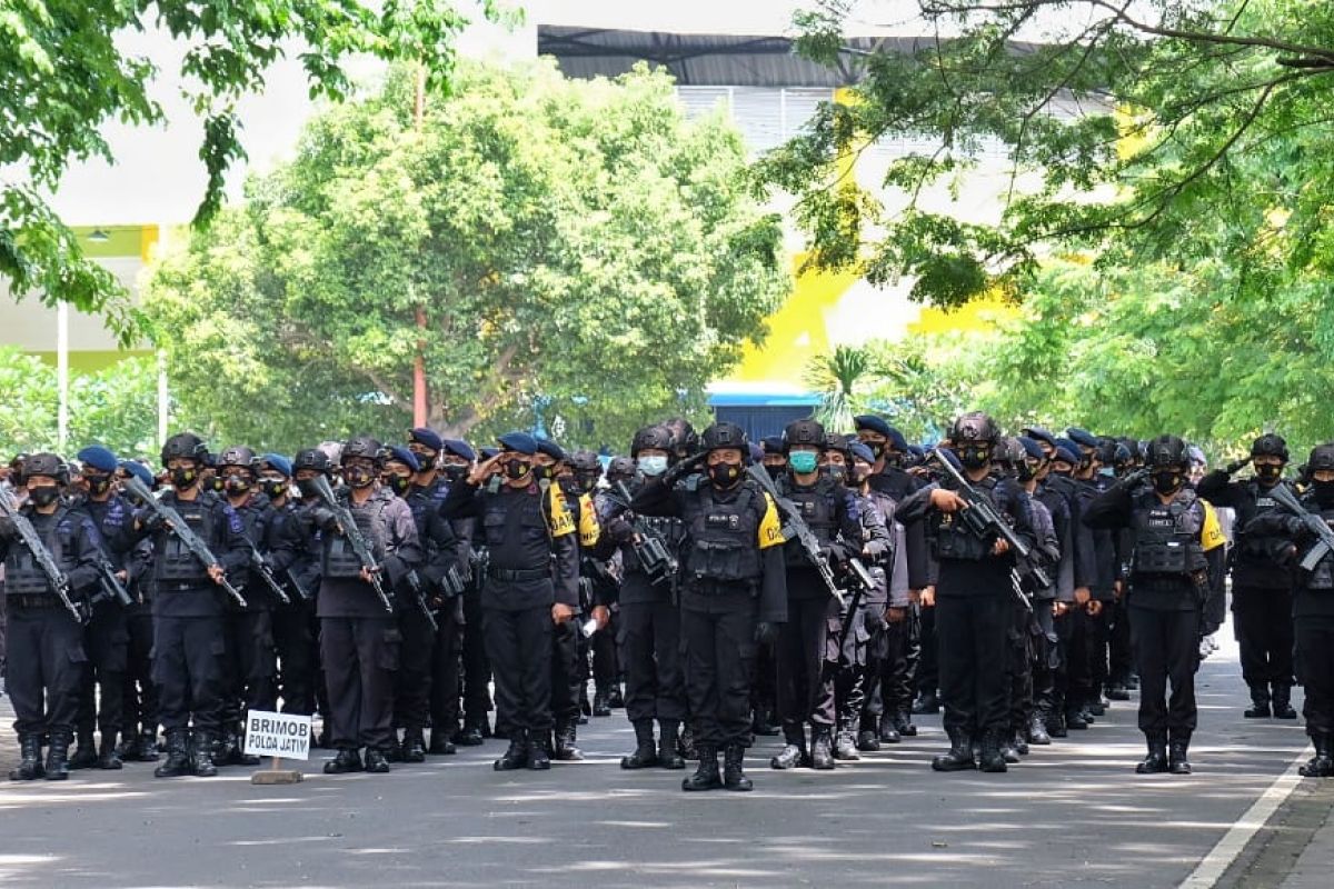 Polisi terjunkan 2.325 personel jaga pilkades serentak di Sidoarjo