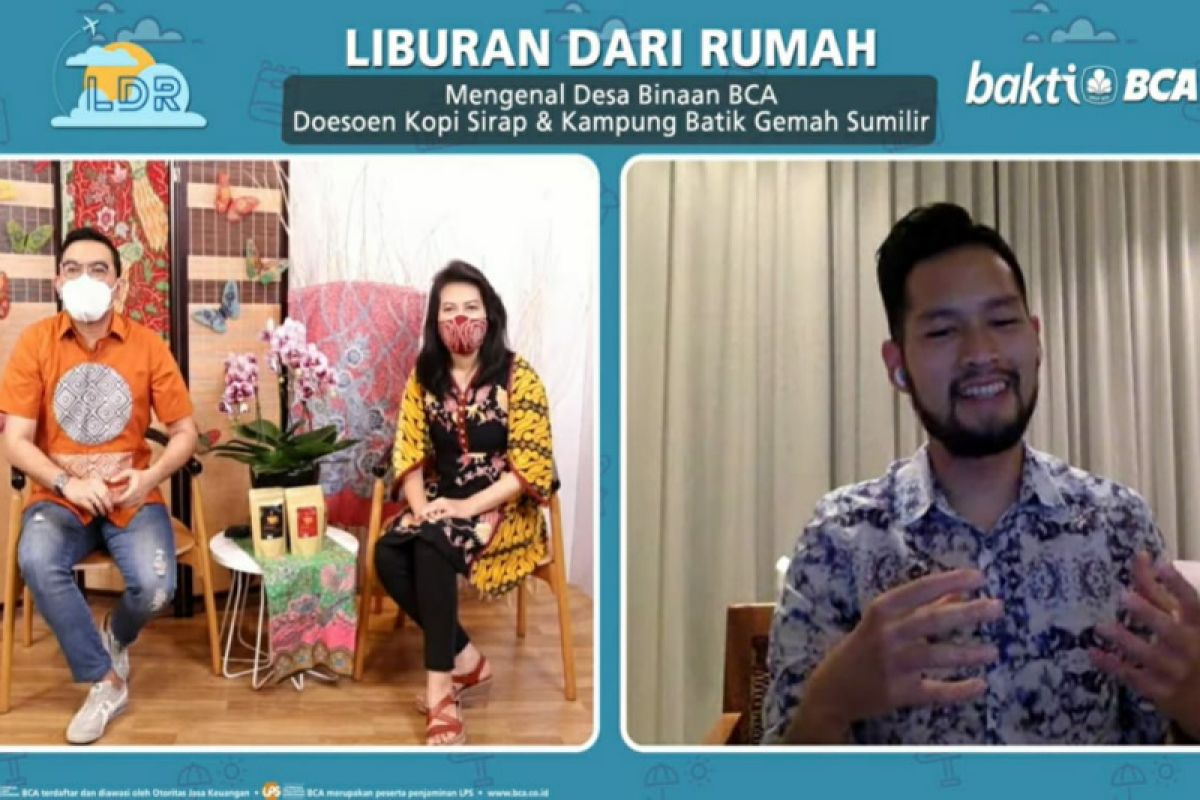 BCA ajak masyarakat liburan keliling Doesoen Kopi Sirap & Kampung Batik Gemah Sumilir secara virtual