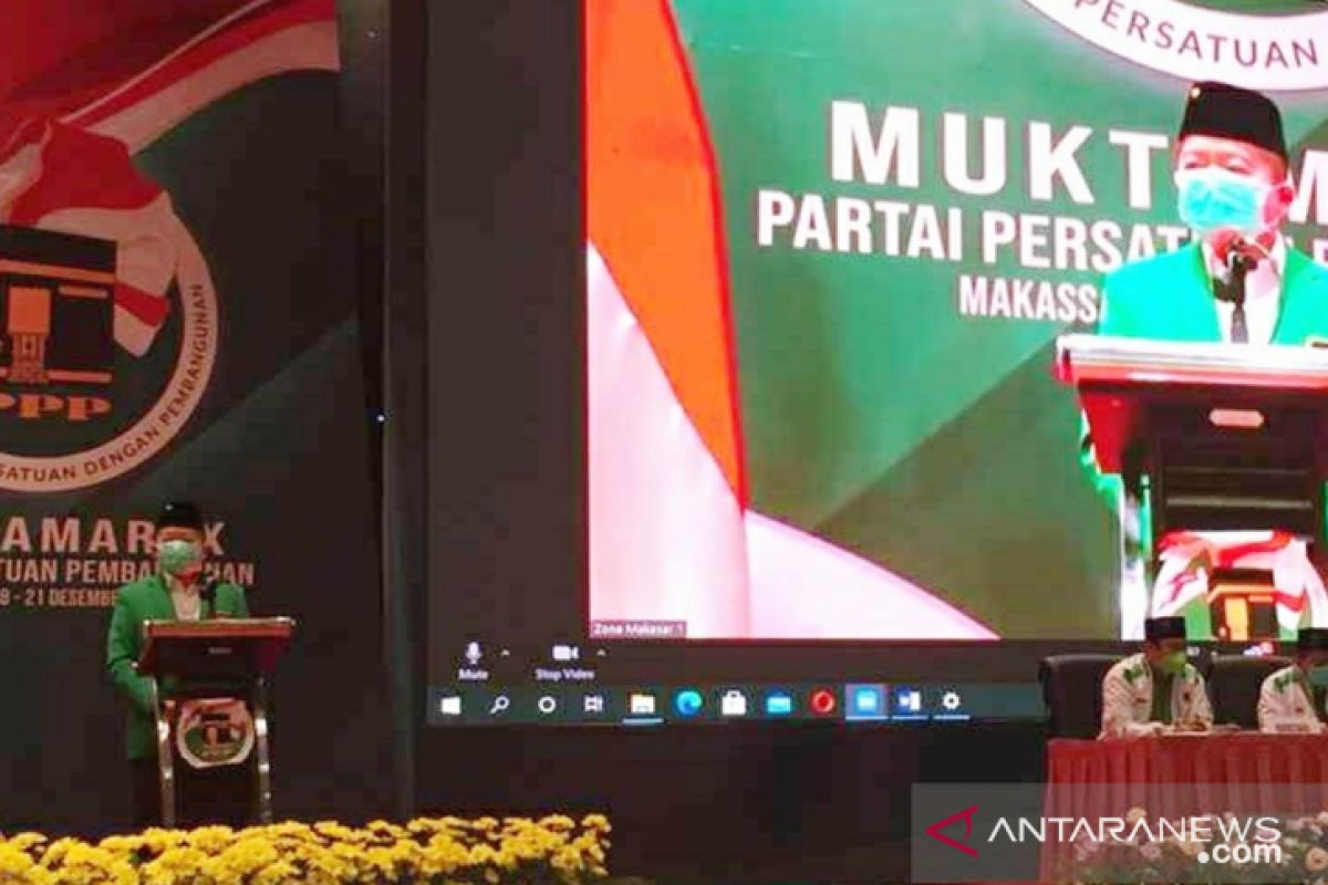 Suharso Manoarfa terpilih aklamasi Ketua Umum PPP