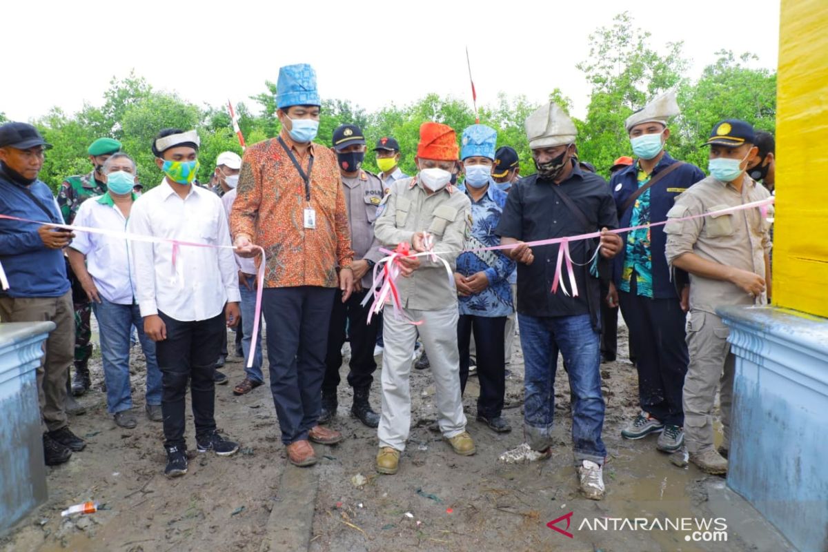 Nursery mangrove Desa Silo Baru Kabupaten Asahan diresmikan
