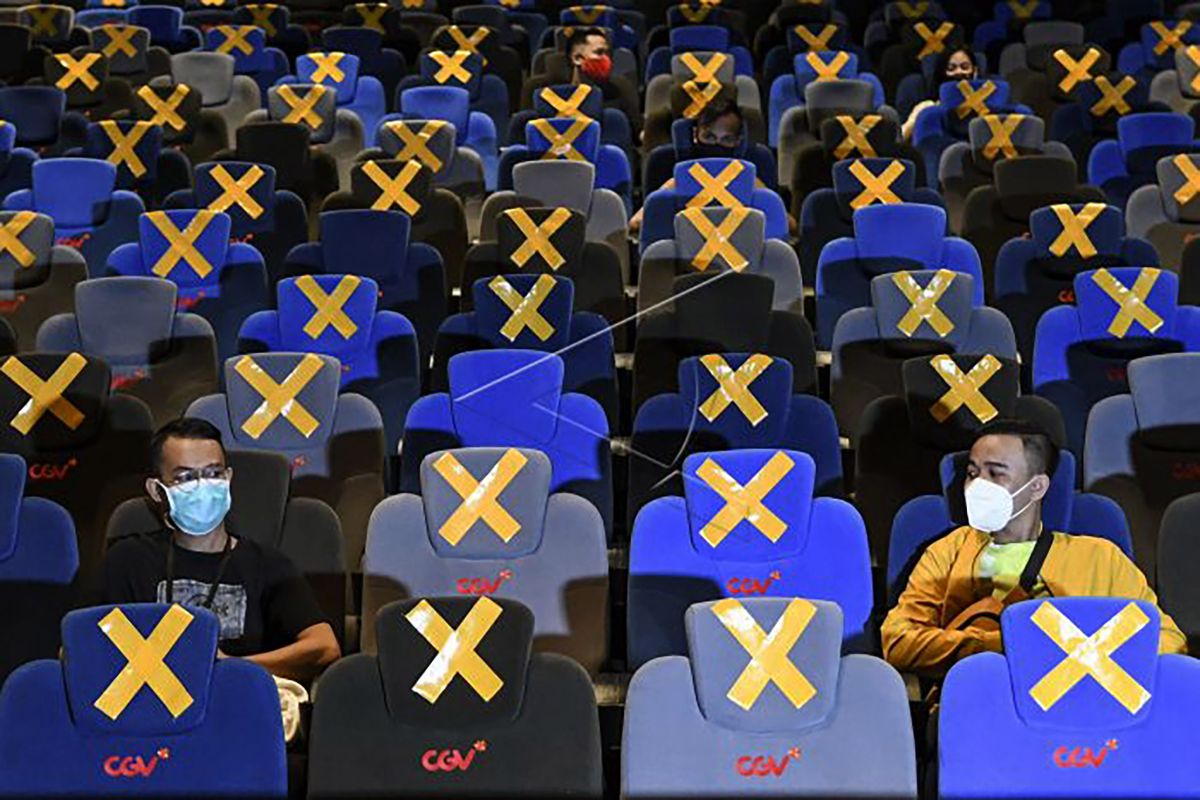 Gubernur DKI Jakarta izinkan bioskop beroperasi dengan kapasitas 50 persen