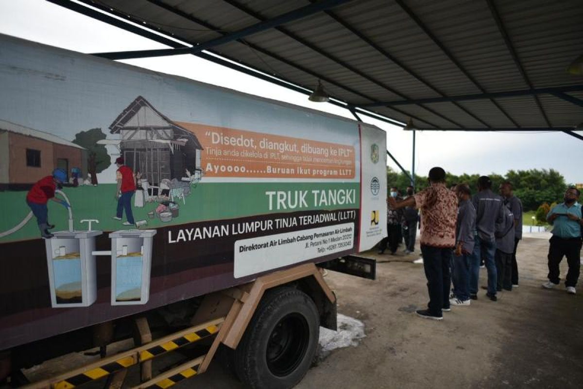 PDAM Tirtanadi layani air limbah non perpipaan