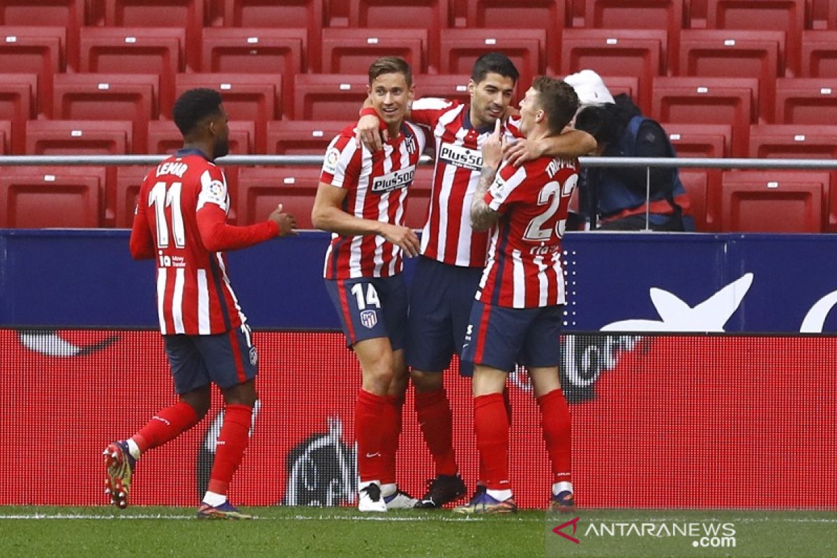 Liga Spanyol: Atletico unggul tiga poin di puncak klasemen