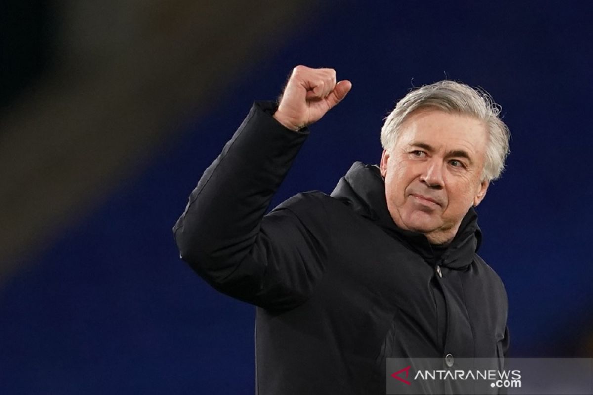 Ancelotti tidak sangka Everton bisa di posisi kedua Liga Inggris