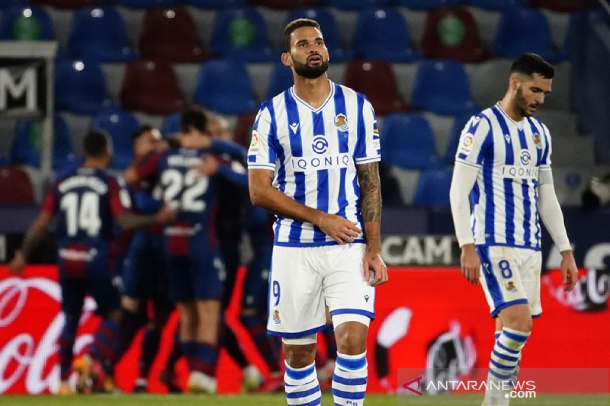 Sociedad tersungkur di Levante, Villarreal bekuk Osasuna