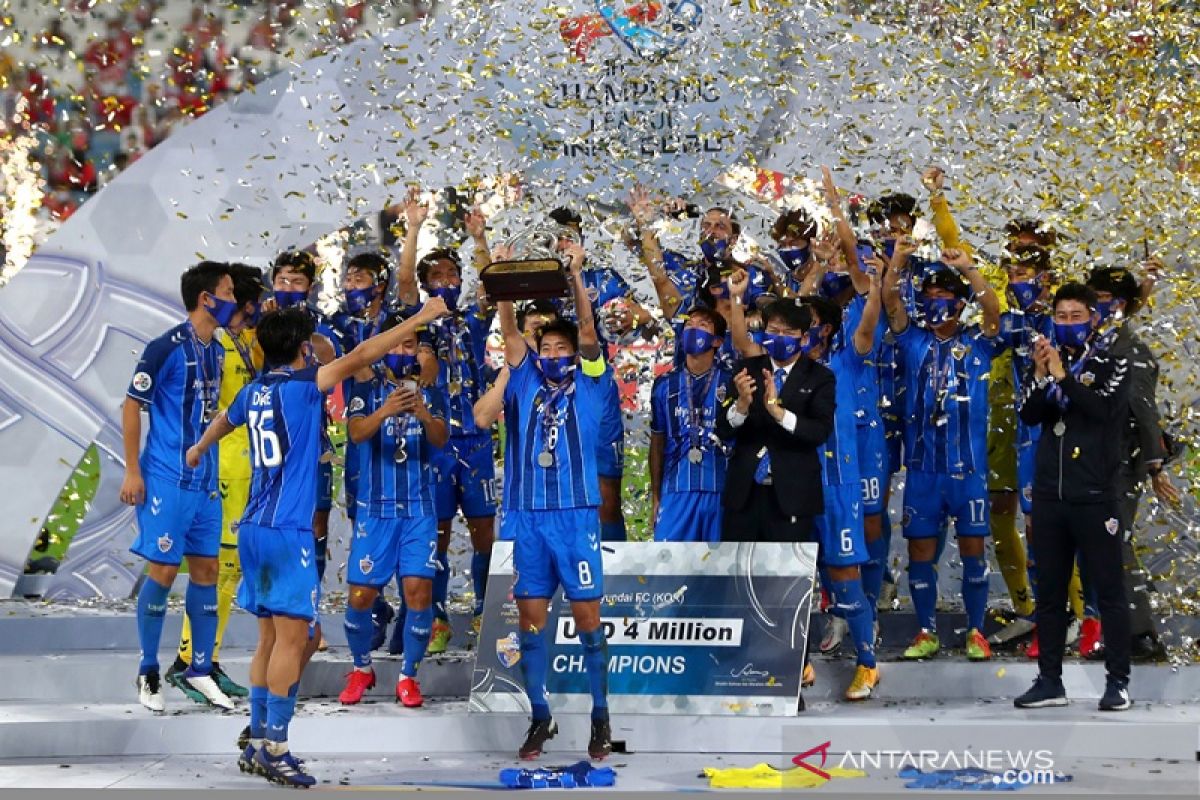 Ulsan Hyundai juara Liga Champions Asia