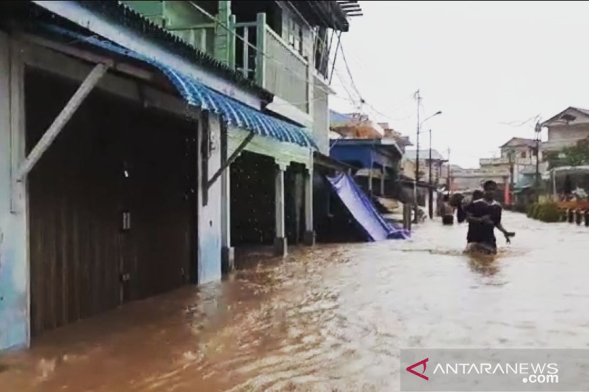 Pusat pemerintahan Anambas terendam banjir