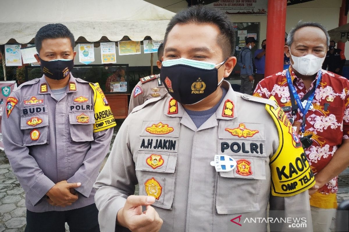 Kapolres Kotim pastikan tindak tegas kerumunan perayaan tahun baru