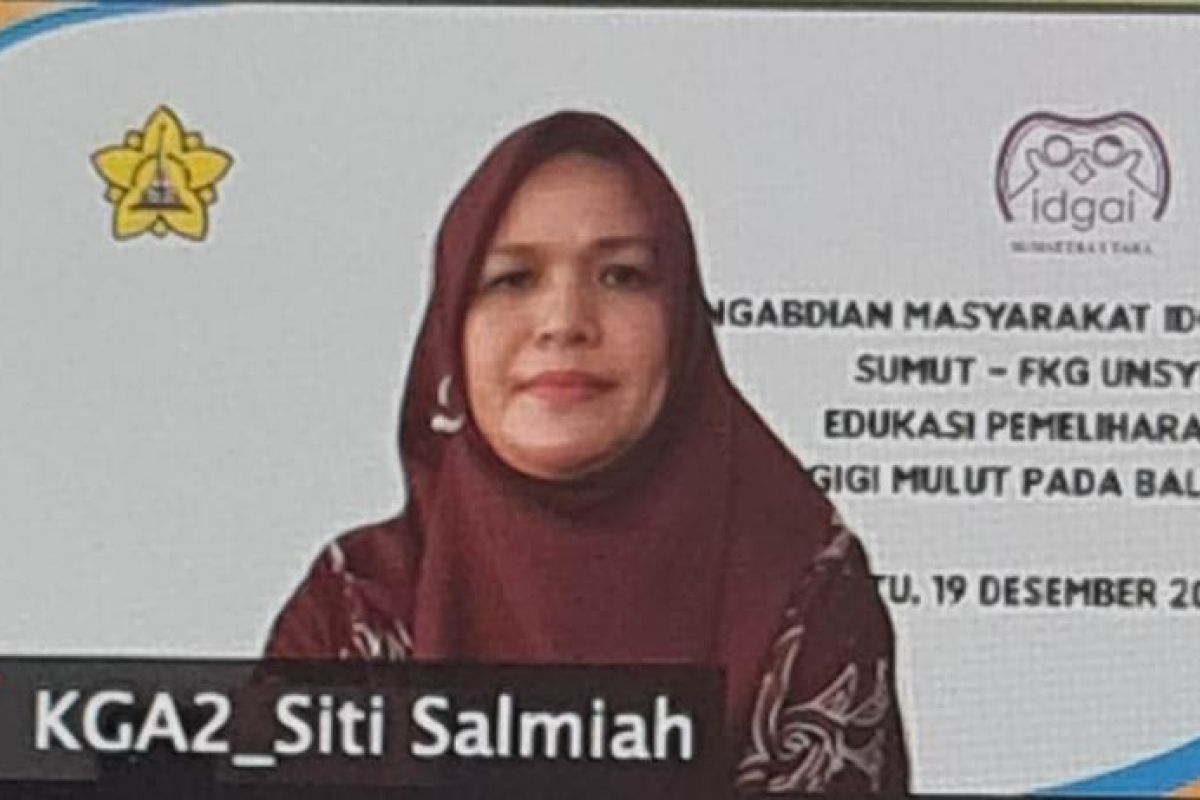 Dosen FKG USU edukasi masyarakat pentingnya kesehatan gigi bayi dan balita