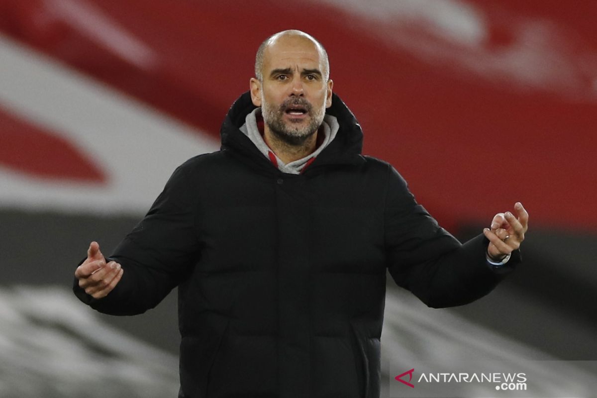 Lini serang bermasalah, Pelatih Guardiola tetap ogah belanja pemain di Januari