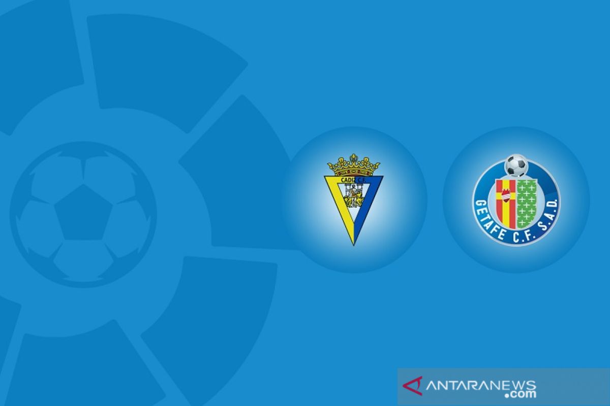 Getafe mentas dari zona degradasi setelah menang di markas Cadiz